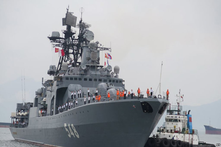 Soi sức mạnh tàu chiến Nga sắp diễn tập chung với Việt Nam